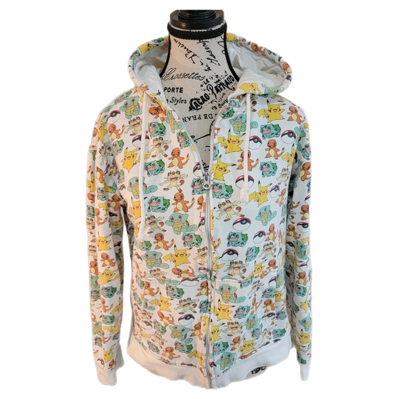 Glant Other - 2007 Pokemon Zip up Hoodie Women's size Small to Medium Unisex Please see photos